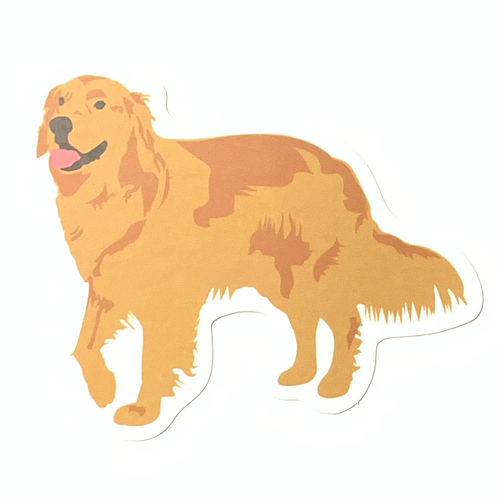 Golden Retriever Sticker